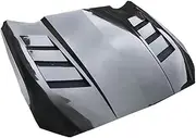 Car front hood cover Decorative frame 18-22 Compatible for Mustang modified MBJ