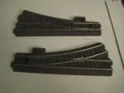 Marklin H0 24611 & 24612 Straight Turnouts w/74461 & 74491 digital mechanism #1