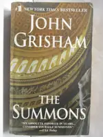 THE SUMMONS_JOHN GRISHAM【T1／原文小說_MXN】書寶二手書