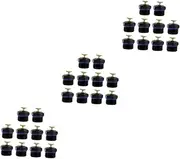 Toddmomy 30pcs Adjustable Spray Nozzle for Efficient Garden Watering Lawn Irrigation and Agricultural Use Black Design for Automatic Cooling and