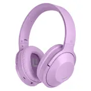 Liquid Ears Wirefree Over-Ear Foldable Bluetooth Headphone Headset Lavender