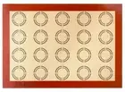 2X Silicone Baking Mats, Non Stick for Making Macarons, Pastry, Pizza, Bread