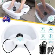 Ion Ionic Detox Foot Bath Spa Machine w/ Tub Array Cell Cleanse Health Care Home