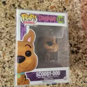 FUNKO POP SCOOBY-DOO! 149 WITH PROTECTIVE CASE NEW Defect Rare? No Eyes
