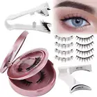 Magnetic Eyelashes 2 Style Magnetic Lashes Natural Look Magnetic Eyelashes with