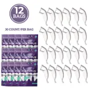 12/Pack Platypus Orthodontic Flosser For Braces, Ortho Picks for Adults & Kids
