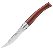 Opinel No 8 Slim Folding Pocket Knife - 8cm - Padouk - Sandvik 12C27 Stainless