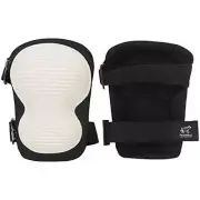 KP411 - FrogWear Non-Marring Knee Pads - One Size, White, Black