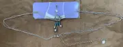 14 GAUGE BELLY RING DANGLING BEADS & WAIST CHAIN ACCESSORY SUPER CUTE!!