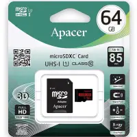 在飛比找蝦皮購物優惠-Apacer 宇瞻 64GB 85MB/s microSDX