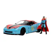 Avengers Comics Doctor Strange & 2006 Chevy Corvette 1:24 Vehicle Model Kit Toy