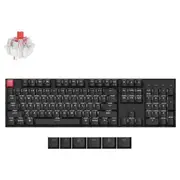 Keychron K10v2 QMK Wireless Mechanical Keyboard Red Switch