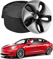 Aero Wheel Cover Storage for Tesla Model 3 18'' 19" 20'' Carrying Bag Hub Cap Storage Gemini Model Y Hubcap Storage Bag
