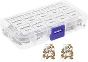 LIGIGWASH Electronics Component Assortment 600pcs Ceramic Capacitors High Voltage Capacitor Resistor Kit