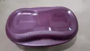 Tupperware Micro Delight 430 ML Breakfast Maker Egg/ Omlette Cooker Purple