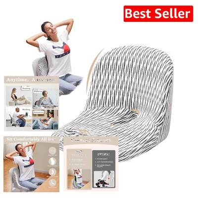Large Ventilated Memory Foam Cushion for Office Chairs – Cool Comfort Experience