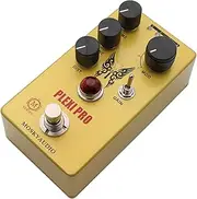 Labymos Guitar Distortion Pedal Electric Guitar Effects Pedal/Tone/Distortion Control True Bypass Metal Shell DC 9V 6.35mm Input/Output Interface Mini Guitar Distortion Effector