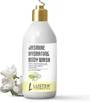 Luster Cosmetics Jasmine Hydrating Body Wash shower Gel | For Men & Women | 100% Natural Moisturizer Shower Gel | Body Wash for All Skin Types | Deeply Hydrates | Paraben & Sulfate Free -300ml.