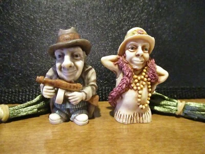 Harmony Kingdom Prohibition Pete Gangster & Boop-Boop-E-Doop Andrea Pendants SGN