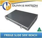 Aluminium Side Bench to suit Dunn and Watson Standard Fridge Slides (4x4, 4wd)