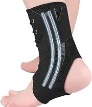 Ankle Braces For Men | Breathable Compression Socks Ankle Braces With Two-way Fixed Support | Sports Apparel & Equipment, Basketball Accessories For Basketball, Football, Running, Fitness