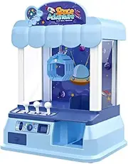 WILD POWER Kids Claw Arcade Machine Mini Toy Claw Machine Arcade Grabber Carnival Candy Gaming Fair Party Birthday【Blue】