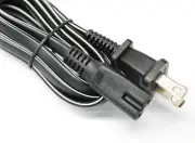AC Power Cord Cable 2-Pin for Vocopro Soundman 4 Channel CD-G Karaoke PA System