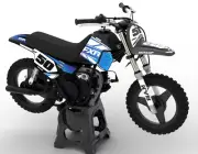 Full Custom Graphic Kit OUTLAW STYLE Yamaha pw pee wee 50 decals stickers