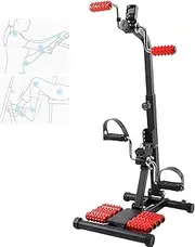 Rehabilitation Bicycle, LCD Display LCD Fitness Equipment with Adjustable Resistance, Home Strength Exercise Rehabilitation Training Device