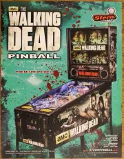 THE WALKING DEAD PREMIUM Stern Pinball flyer