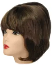 Spitcurl Beehive Light Brown 10 - Lacey Wigs