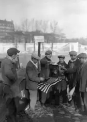 French winemakers toast victory US presidential candidate Roos- 1932 Old Photo