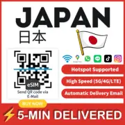 [eSIM] Japan Travel E-SIM Card DATA eSIM japon tarjeta eSIM prepago viaje