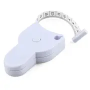 2Pcs CM Inch Inch Waist Scale Retractable Tape Measure With Handle Torch Y-shaped Tape Measure Health Straight Ruler