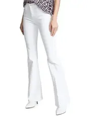 Frame Denim Le High Flare Jeans Blanc White 30 Womens High Rise LHF790