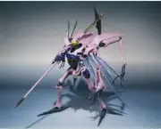 Premium BANDAI ROBOT SPIRITS SIDE AB SKULLMA Aura Battler Dunbine From Japan New