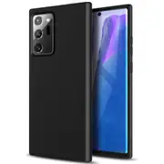 ZUSLAB Galaxy Note 20 Ultra 5G Nano Silicone Case Shockproof Gel Rubber Bumper Protective Cover for Samsung - Black