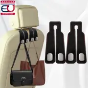 2PCS Car Headrest Hooks Leather Seat Back Organizer Hanger for Bag Purse Cloth