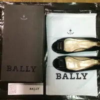 在飛比找蝦皮購物優惠-{歐美簡約} BALLY真皮款平底鞋魚口鞋