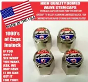 AMC AMX Javelin American Motors Chrome Valve Stem Caps -Very Nice! Unique