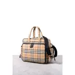 博柏利 BURBERRY CHECK 嬰兒換尿布袋尼龍