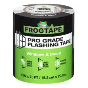 FrogTape Pro Grade Flashing Tape (FSL 055): 6 in. x 75 ft. (Black)