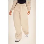 Petite Pebble Drawstring Detail Straight Leg Track Pants, Pebble
