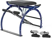 Moxxi Pilates Chair, Exercise Chair with Resistance Bands, Workout Equipment for Home Gym, Up to 250 lb Weight Capacity