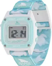 Shark Classic Clip Trippy Turtle Aqua Unisex Watch- Water Resistant