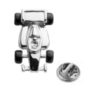 FORMULA ONE | Silver Racing Car Lapel Pin Badge Brooch | 1 GIFT PRESENT IDEA