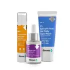 The Derma Co Anti Acne Skincare Routine Kit All Skin 1%Salicylic Unisex 3 Count