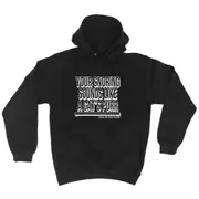 Animal Your Snoring Sounds Like A Cats Purr - Funny Novelty Hoodies Hoodie
