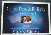 CELINE DION & R. KELLY I'M YOUR ANGEL 1998 PRINT AD