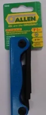 Allen 56640G 7 PC Hi-Vis Fold-Up Metric Hex Key Set